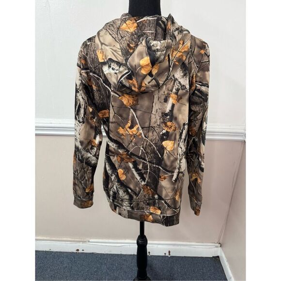 Legendary Whitetails Camo 1/4 Zip Hoodie Size Medium - Picture 5 of 9